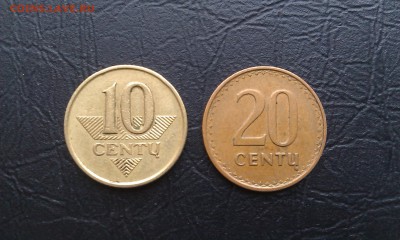 Литва 10 и 20 центов до 26.05 - 22:00 - IMAG4044