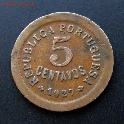 4 - Португалия 5 сентаво (1927) №1 Р