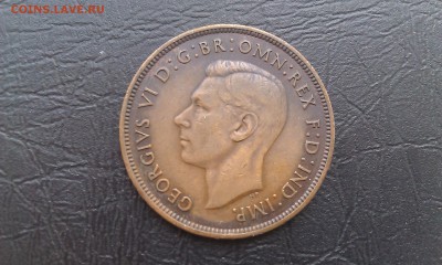 Великобритания 1 пенни 1937  до 27.05 - 22:00 - IMAG4131