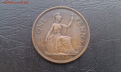 Великобритания 1 пенни 1937  до 27.05 - 22:00 - IMAG4130
