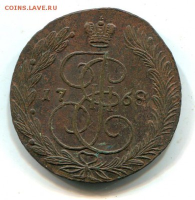 5 копеек 1768 ЕМ - k3