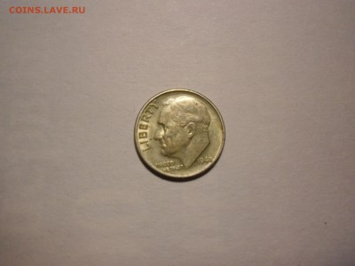 Сша дайм 1946 Австралия 3 пен 1944 Португалия 40рейс серебро - дайм-1.JPG
