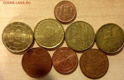 93 евроцента (8 монет) до 28.05 - Евры_1.JPG