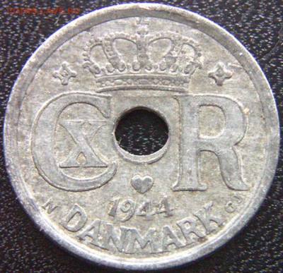 Дания(германская оккупация)_25 эре 1944; до 23.05_22.16мск - 9924