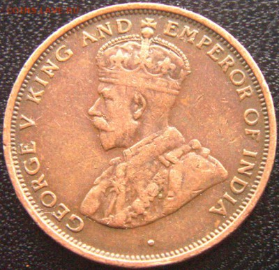 Британский Цейлон_медный цент 1926; до 23.05_22.34мск - 9564