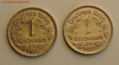 1 рейхсмарка 1935,1937 - 1rm35371