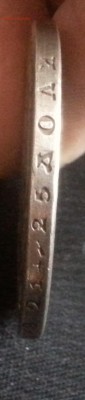 Рубль 1727г-2шт,1799г на оценку - image