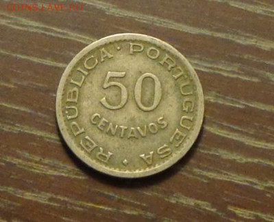 КАБО ВЕРДЕ (португальский) - 50с 1949 до 29.05, 22.00 - Кабо верде 50 с 1949 герб маленькая