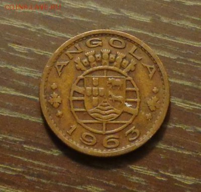 ПОРТУГАЛЬСКАЯ АНГОЛА - 1 эск. 1963 до 29.05, 22.00 - Португ. Ангола 1 эск 1963 рыжая-1