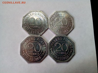 Жетон - нюрнберг - подборка - 4 шт - 1 - IMG_20150523_165026_1