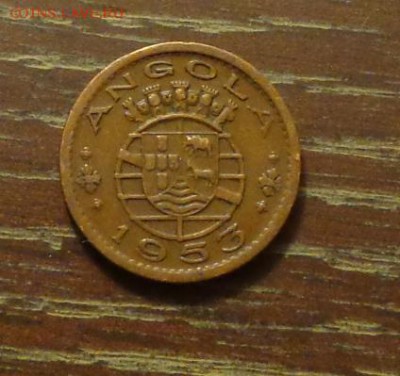 ПОРТУГАЛЬСКАЯ АНГОЛА - 50с. 1953 до 29.05, 22.00 - Португ. Ангола 50 с 1953 маленькая рыжая-1