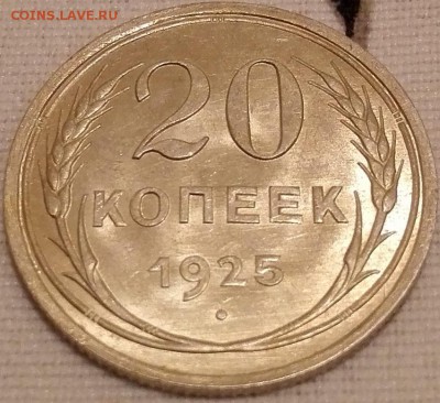 20 копеек 1925 (штемпельный блеск) - 2