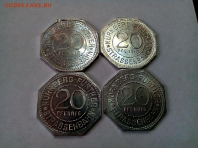 Жетон - нюрнберг - подборка - 4 шт - 3 - IMG_20150523_165333_1