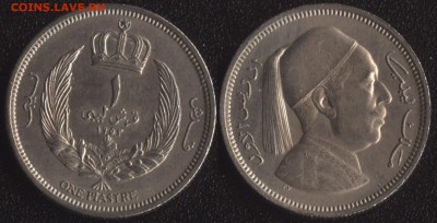 Ливия 1 пиастр 1953 до 22:00мск 25.05.15 - Ливия 1 пиастр 1953