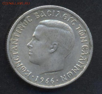 Греция 50 лепта 1966 г. 26.05.15 г. 22-00 МСК. - Греция 50