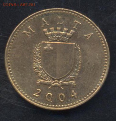 Мальта 2  цента 2004 г. 26.05.15 г. 22-00 МСК. - Мальта1