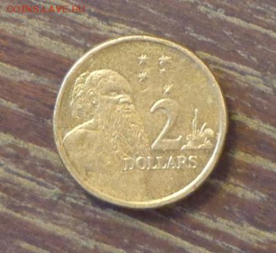 АВСТРАЛИЯ - 2д. ПЕРВОБЫТНЫЙ ЧЕЛОВЕК до 31.05, 22.00 - Австралия 2 доллара первобытный чел - 1