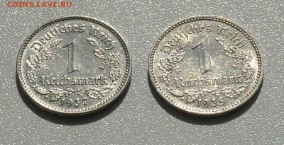 1 рейхсмарка 1935,1937 - 1rm35373