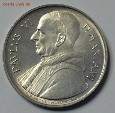 Ватикан 500 лир 1968 года до 29.05 22.00 мск - DSC_0009.JPG