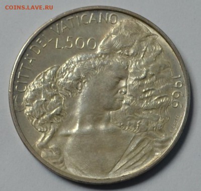 Ватикан 500 лир 1966 года до 29.05 22.00 мск - DSC_0012.JPG