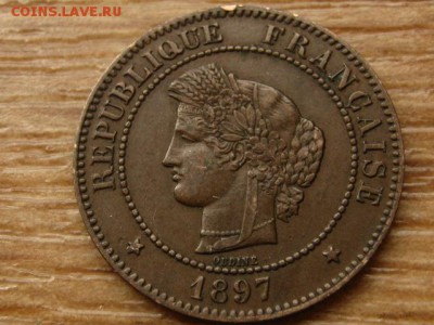 Франция 5 сантимов 1897 до 27.05.15 в 21.00 М - IMG_4316