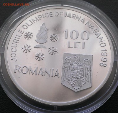 Румыния 100 лей 1998 олимпиада - IMAG1665