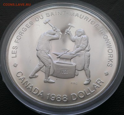 Канада 1$ 1988 кузнецы - IMAG1651
