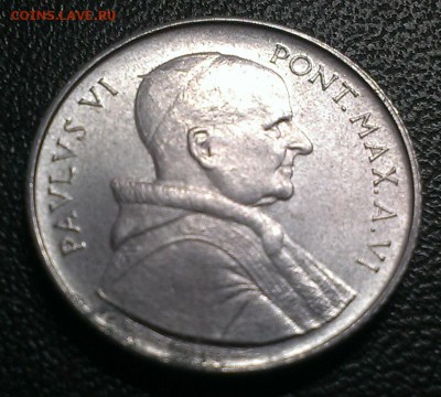 Ватикан 2 лиры 1968 - IMAG1615