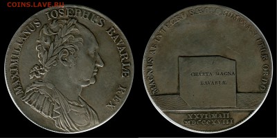 Бавария, талер, 1818 - бавария К