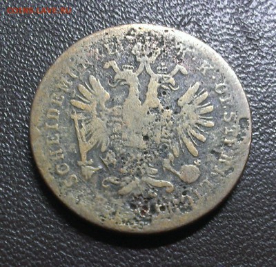 С 1 руб. Австрия 1 крейцер 1860 - IMAG1704