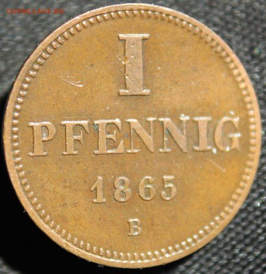 С 1 руб. САКСЕН-АЛЬТЕНБУРГ I пфенниг 1865г. UNC до 1.06. - IMG_5611.JPG