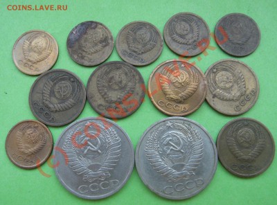 1,2,50коп.1964года 13экз.до 18,10,2010 - новые 042
