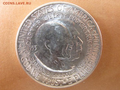 Ag, 50 центов США 1953 (S), Букер и Вашингтон - IMG_3287.JPG