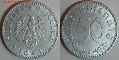 5 RM 1934 Е                        (кирха без даты) - оценка - 50 RP 1941 A.JPG