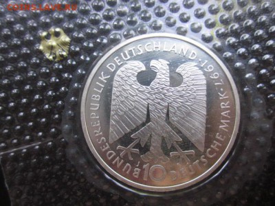 1997 ФРГ, 10 М, Гейне, пруф, серебро, до 01.06 в 22-15 мск - IMG_0625.JPG