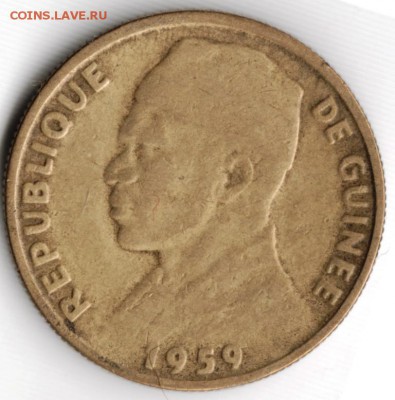 10 гвинейских франков 1959 Гвинея до 02.06.15 г. в 24.00 - Scan-150524-0002