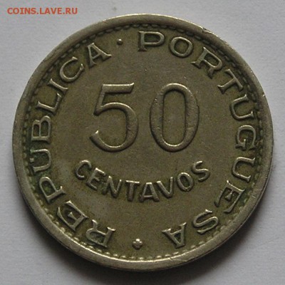 Порт. Сан-Томе и Принсипи. 50 Сентавос 1951 (28.05) - P1011997.JPG