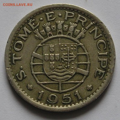 Порт. Сан-Томе и Принсипи. 50 Сентавос 1951 (28.05) - P1011996.JPG