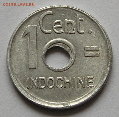 Франц. Индокитай, 1 Цент 1943 (28.05) - P1012044.JPG