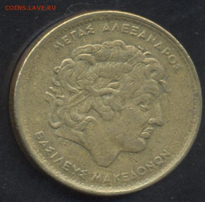Греция 100 драхм 1992 г. 29.05.15 г. 22-00 МСК. - Греция