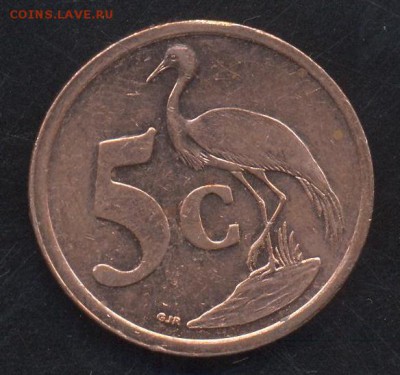 ЮАР 5 центов 2004 г. 29.05.15 г. 22-00 МСК. - ЮАР