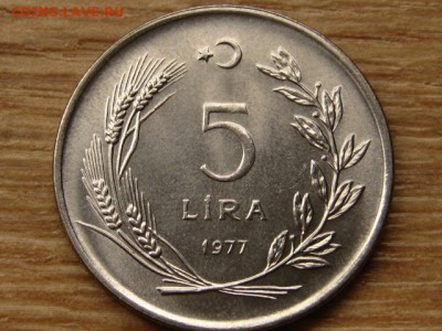 Турция 5 лир 1977 ФАО до 29.05.15 в 21.00 М - IMG_4653