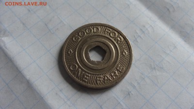 Жетон метро Нью-Йорка, США, металл (2) - DSC05791.JPG