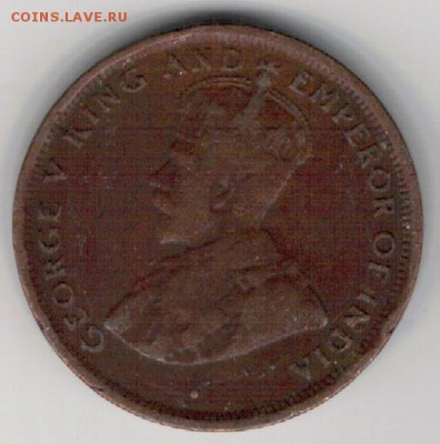 Цейлон цент 1929 до 01.06.15 в 22.00мск (Б187) - 1-ц1