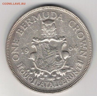 Ag Бермуды крона 1964 до 01.06.15 в 22.00мск (Б102) - 5-бер1