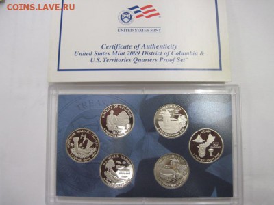 Квотеры США набор 2009 г. 31.05.15 - IMG_5314.JPG