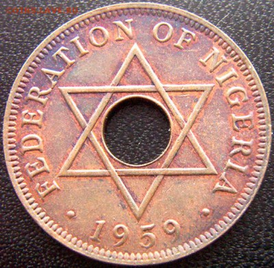 Британская Нигерия_ отличный пенни 1959; до 28.05_23.00мск - 9180