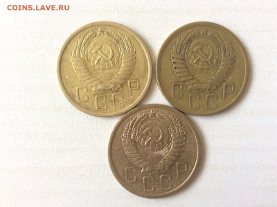 Лот 5 копеек дореформа 1955,56,57 до 04.06.2015 22:30 - 10.2