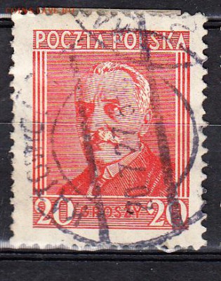 марки Польша 1927г - 40