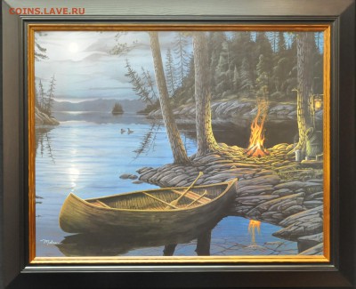 Монеты с Корабликами - Campfire Canoe by Ervin Molnar